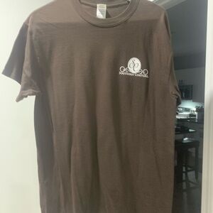 Gildan Brown Short Sleeve women’s Tee medium